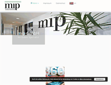 Tablet Screenshot of mip.de