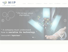 Tablet Screenshot of mip.co.za